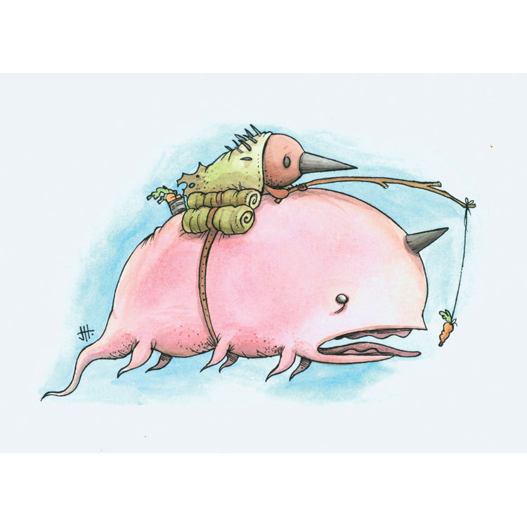AIR NARWHAL RIDER by Justin Hillgrove