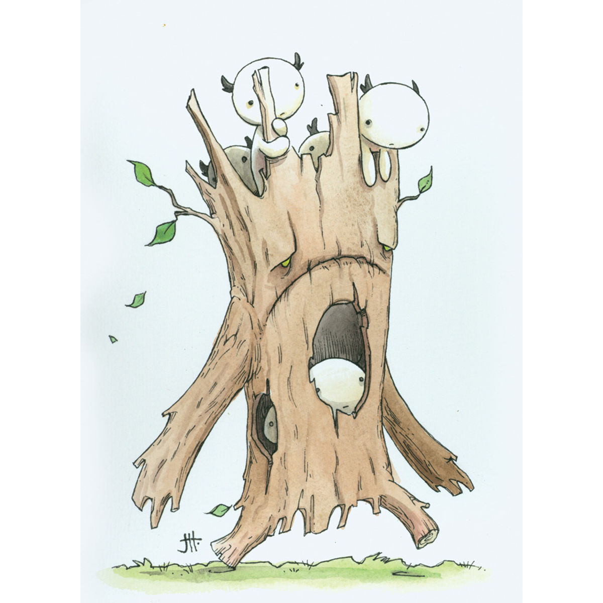 TREE HOST (PRINT)