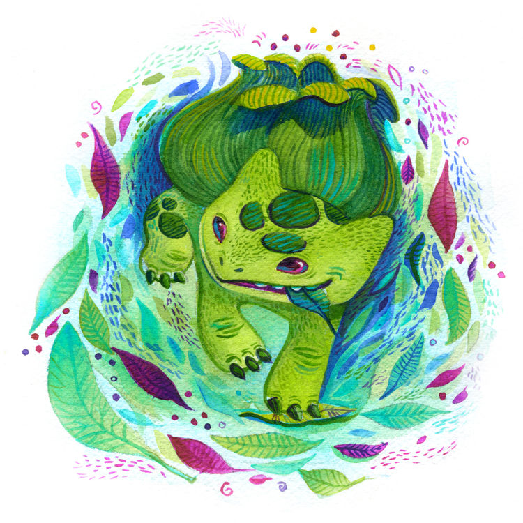 Bulbasaur by Francesca Buchko