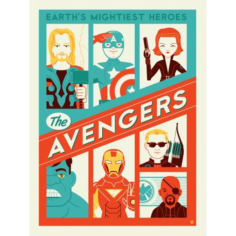 The Avengers by Dave Perillo