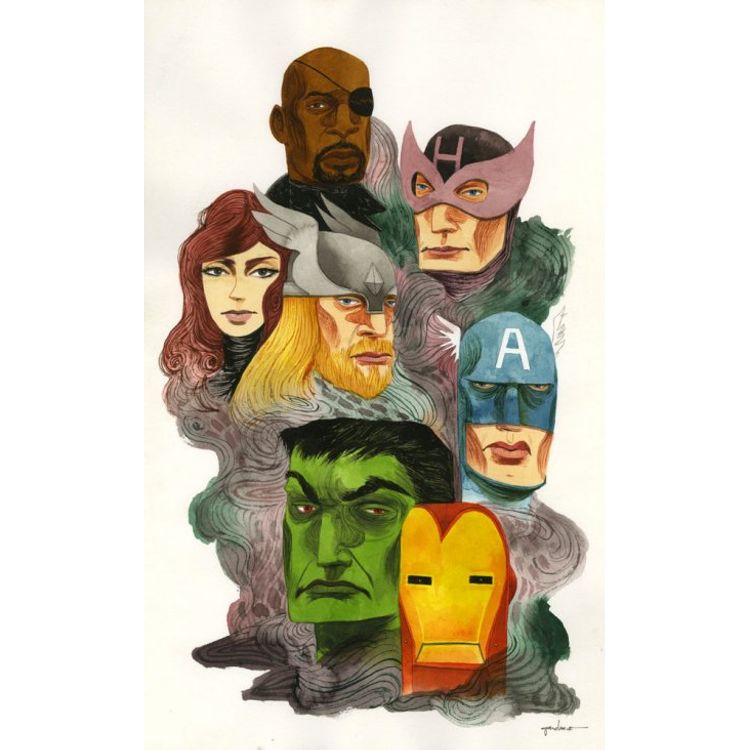 The Avengers by Ken Garduno