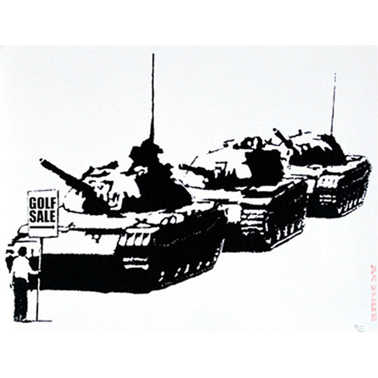 Golf Sale by Banksy