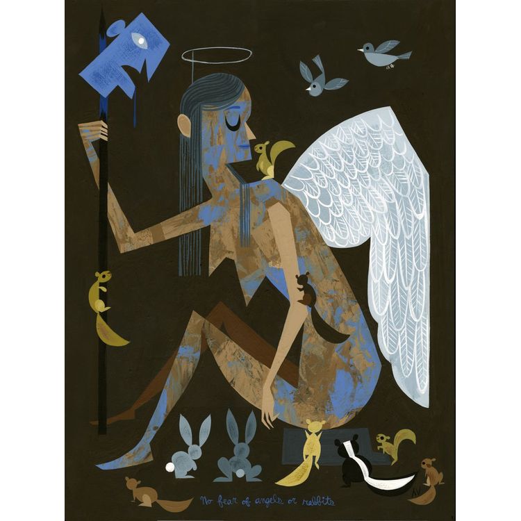 No Fear Of Angels Or Rabbits by Amanda Visell