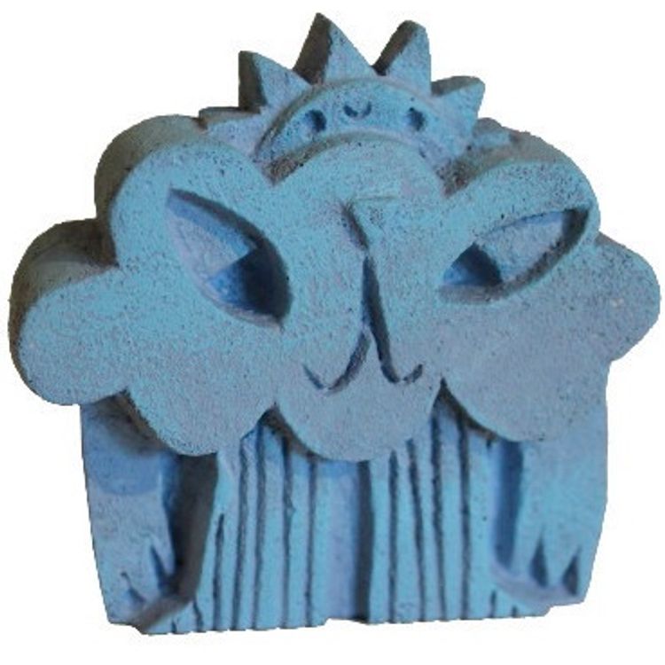 Rain Monster - Blue by Amanda Visell
