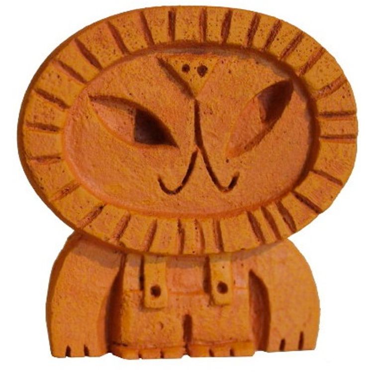 Lion - Orange by Amanda Visell