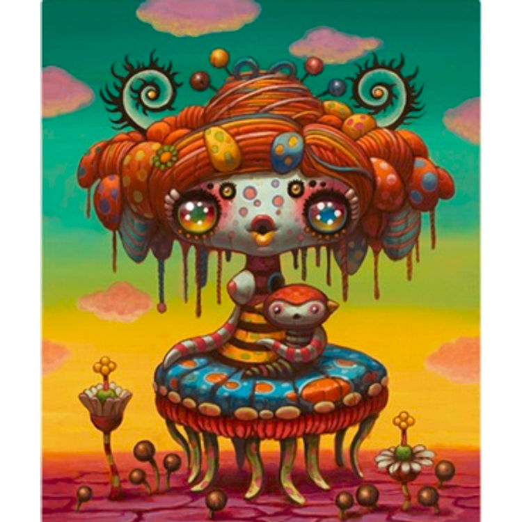Orange Head Mom by Yoko D'Holbachie