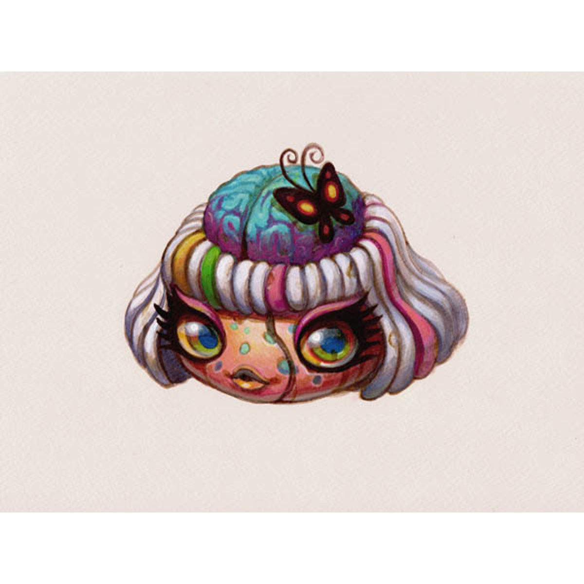 Small Black Butterfly