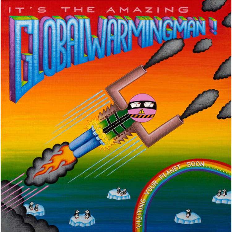 It's The Amazing Globalwarmingman by Dadara