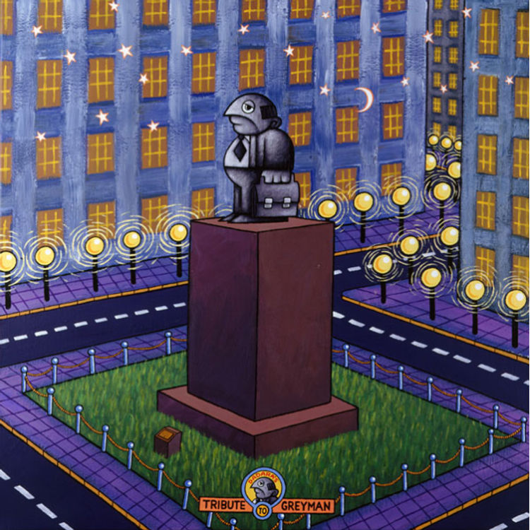 Grey Statue by Dadara