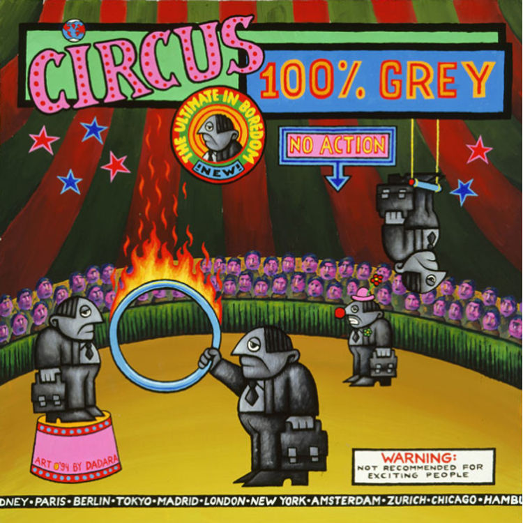 Circus Grey by Dadara