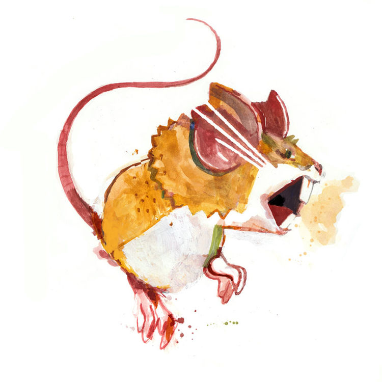 Raticate by Andrew Schick