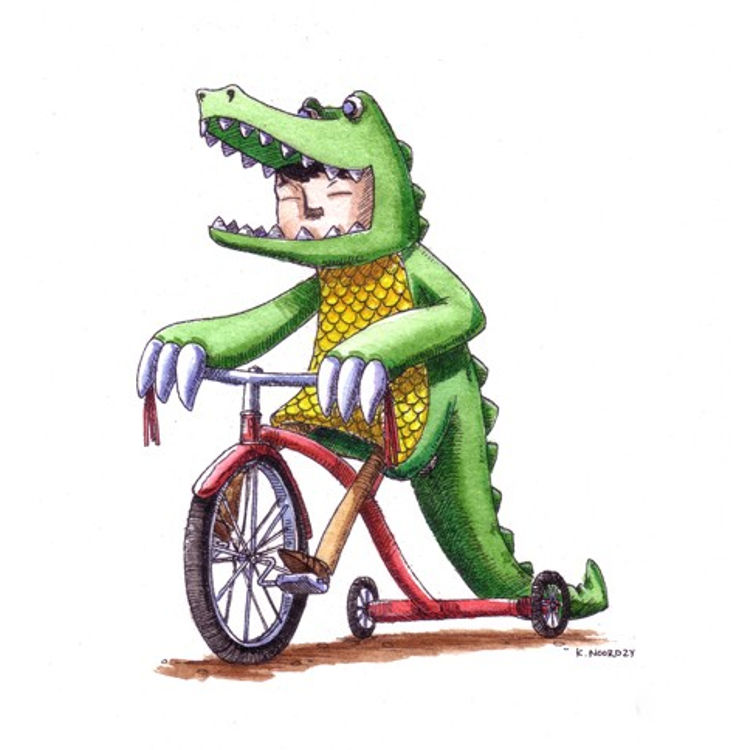 Norm On Tricycle by Keith Noordzy