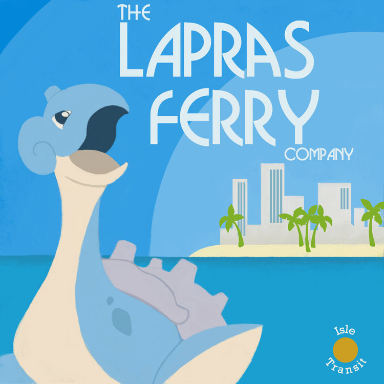 Lapras by Sam Weiss