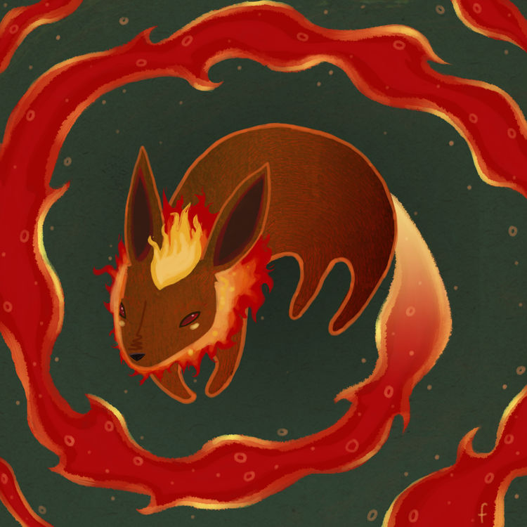 Flareon by Fran Court