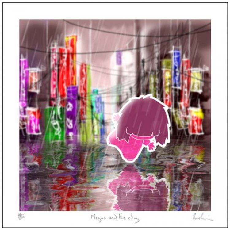 Megan and the city. by Tom Lewis