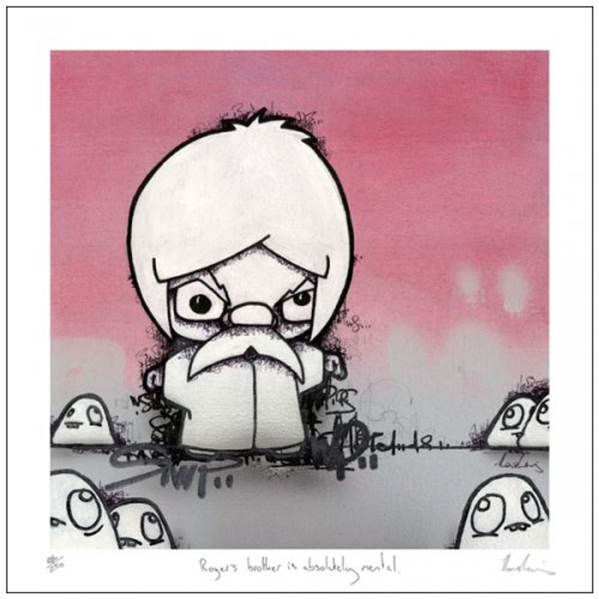 Rogers brother is absolutely mental.