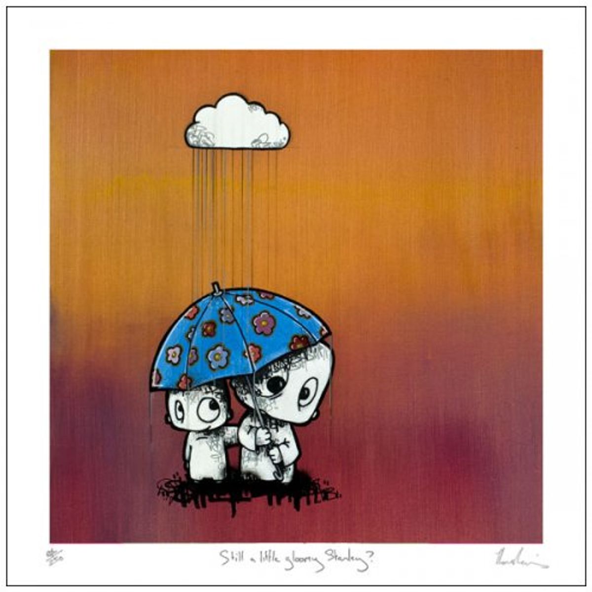 Still a little gloomy Stanley?