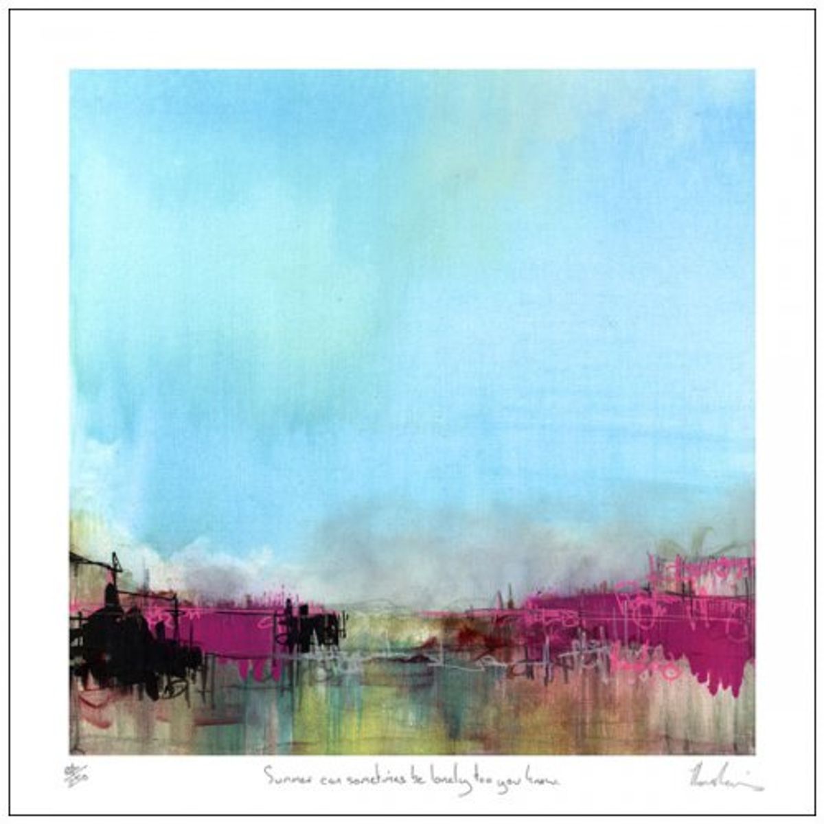 Summer can sometimes be lonely too you know.