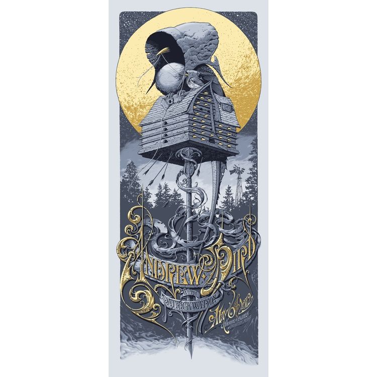 Andrew Bird - Boston, MA, 2012 (Regular) by Aaron Horkey