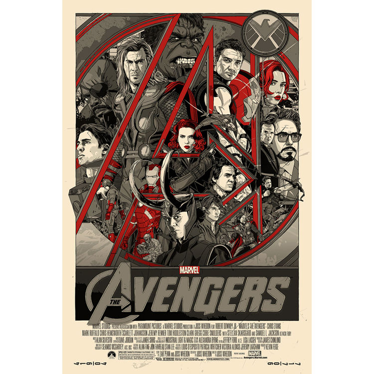 The Avengers - Variant by Tyler Stout