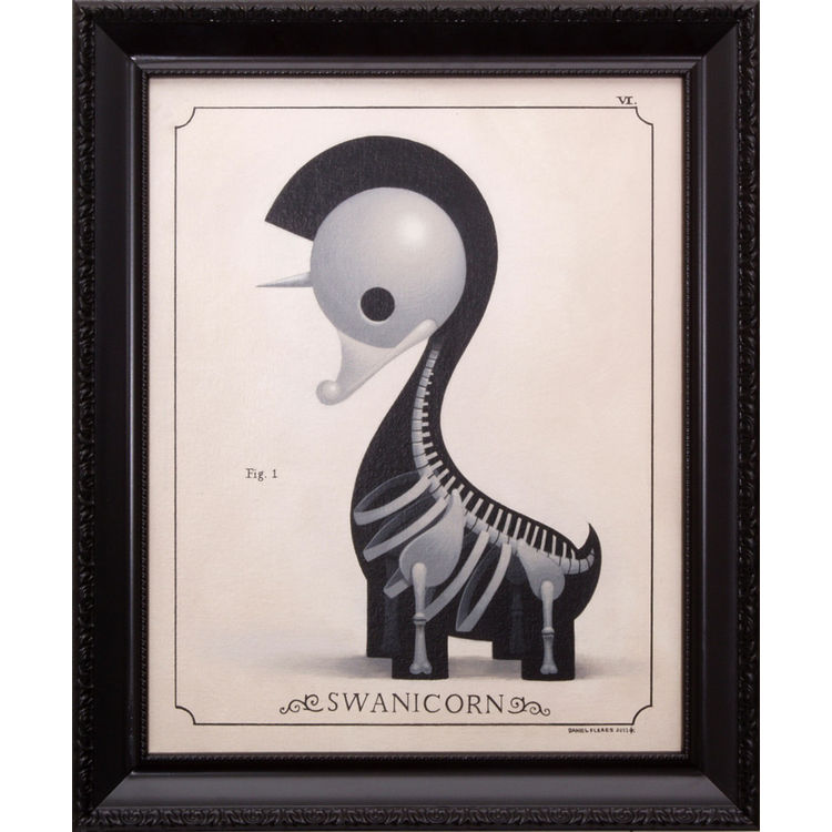 Swanicorn Skeletal System by Daniel Fleres