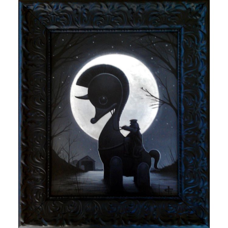 Sleepy Swanicorn Hollow by Daniel Fleres