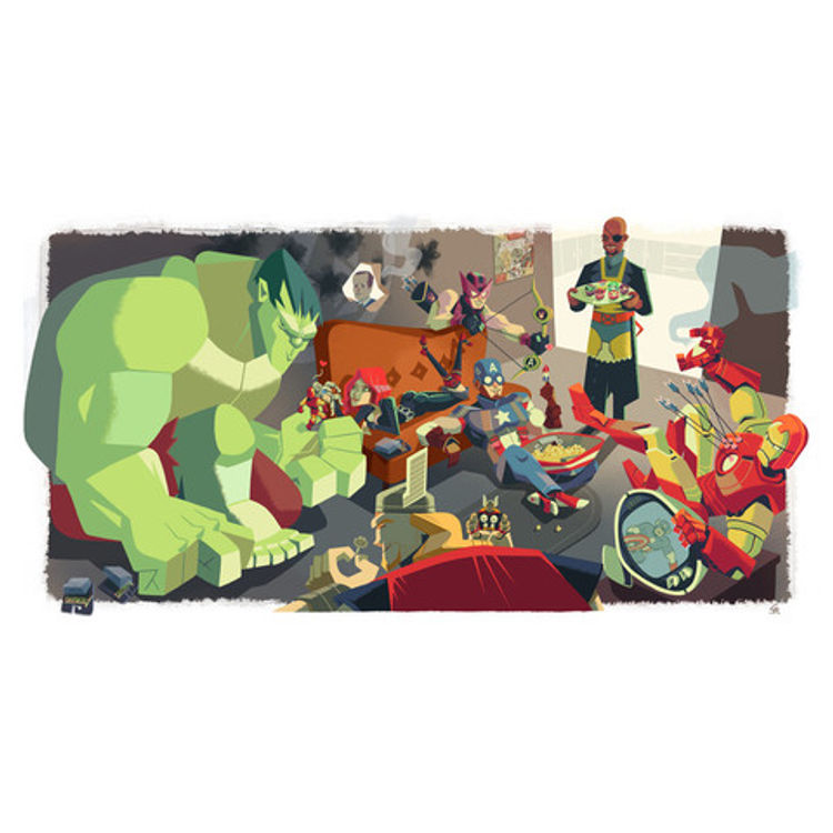 Avengers Assemble by Glenn Brogan