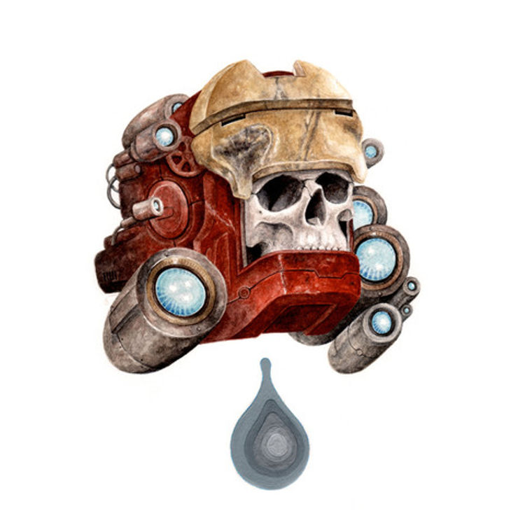 Sad Iron Man by Kyle Norris