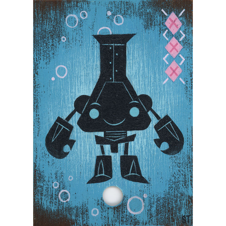 Beaker-Bot #1 by Scott Tolleson