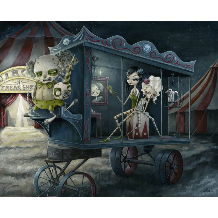 Ivy, Lilly & Lester At The Not So Greatest Show On Earth by Megan Majewski