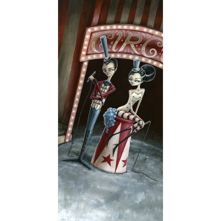 Raven And Ria, Ringmaster And Ringmistress by Megan Majewski