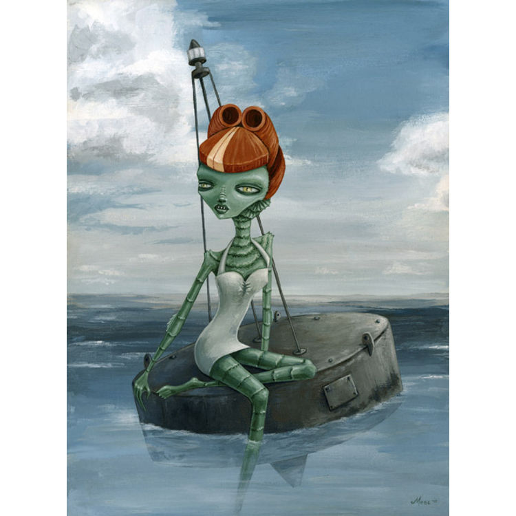 Sunbathing At Sea by Megan Majewski