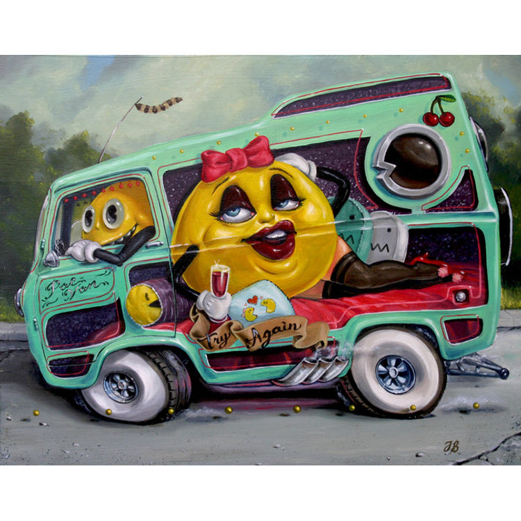 Pac-Van by Johnny Crap (Jonathan Bergeron)