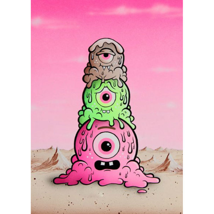 Triple Eddie / Tommy Totem by Buff Monster