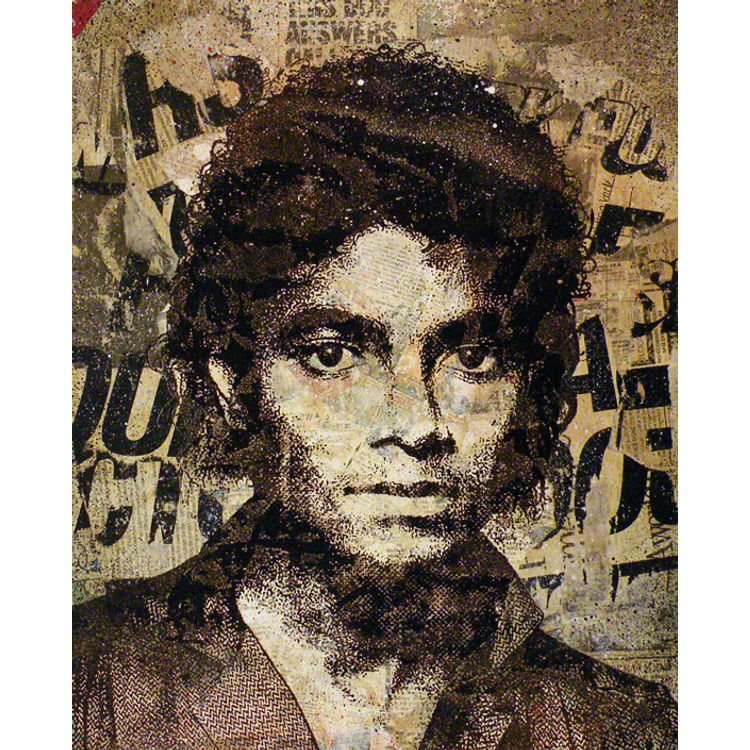 Michael Jackson 1 by Greg Gossel
