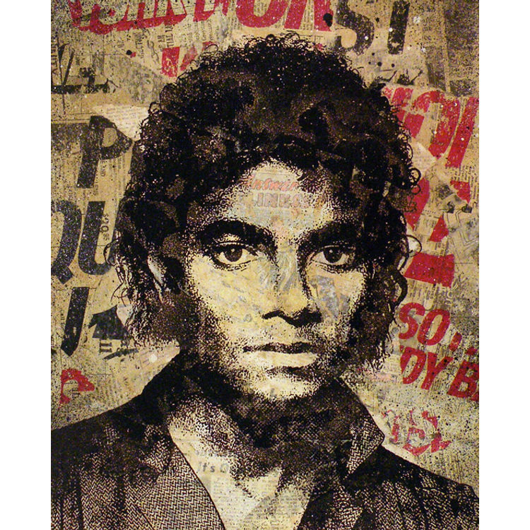 Michael Jackson 2 by Greg Gossel