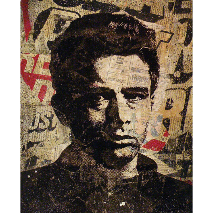James Dean 1 by Greg Gossel
