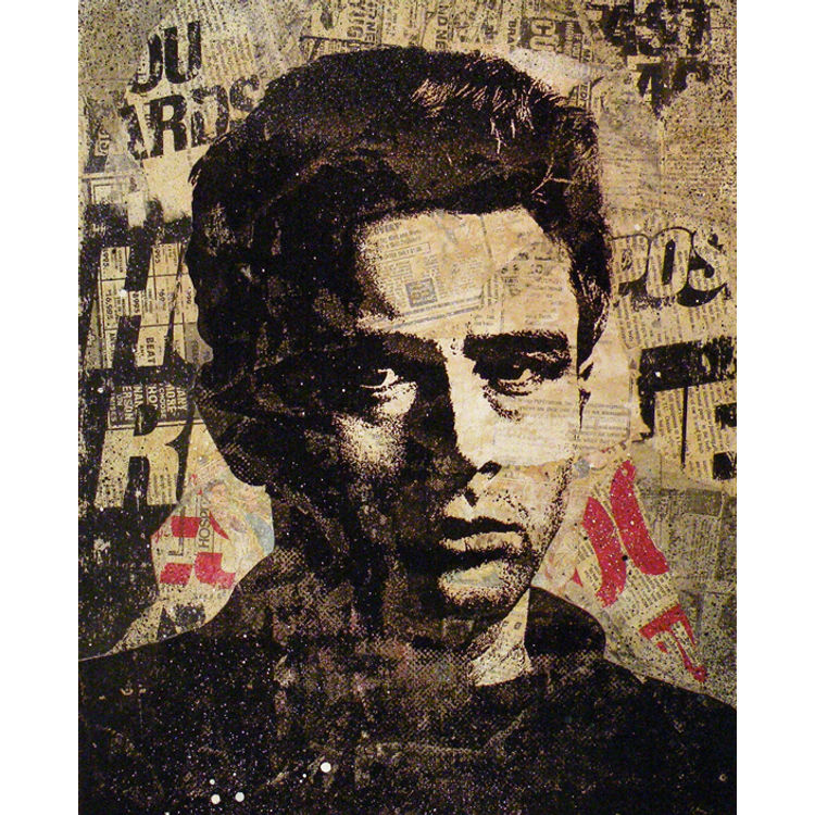 James Dean 2 by Greg Gossel