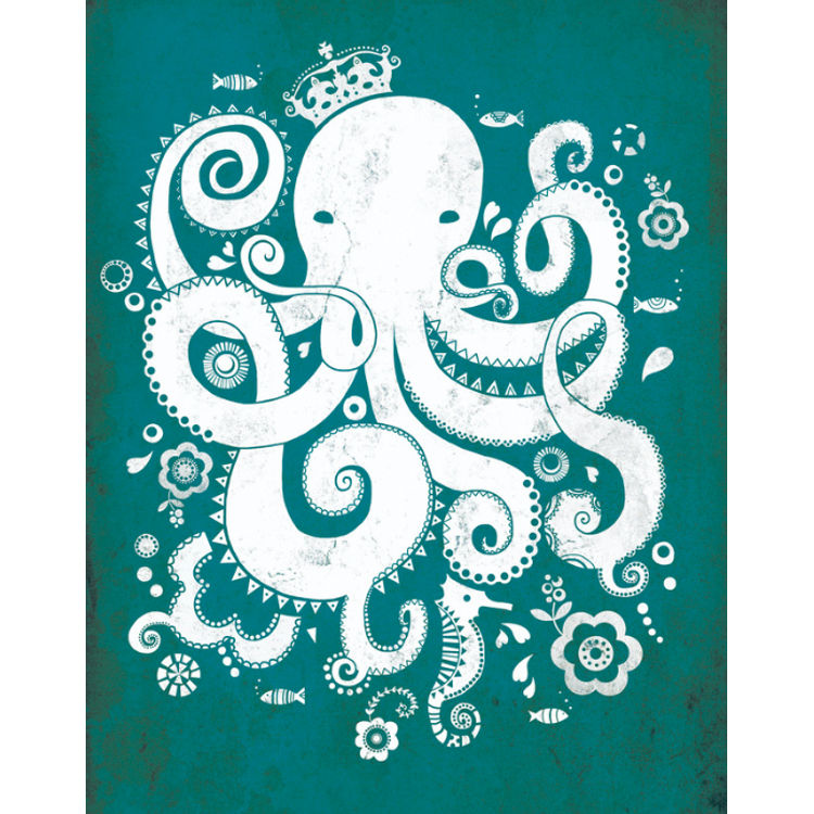 Royal Octopus by Trevor Ede