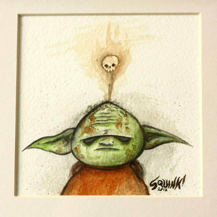 Yodas Bad Day by Squink