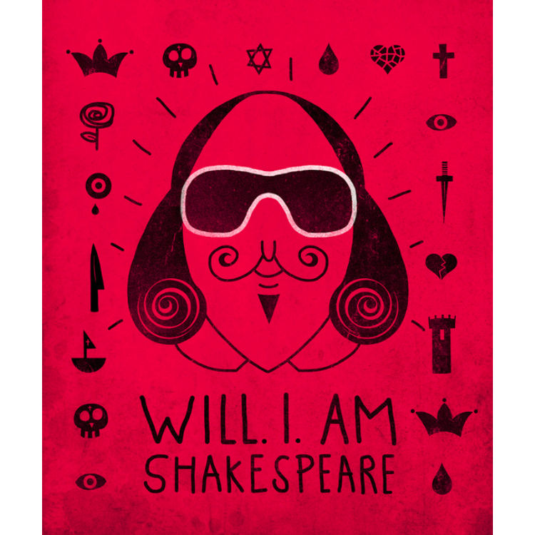 Will.i.am Shakespeare by Trevor Ede