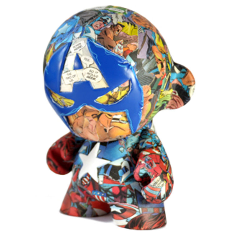 Captain America - Comic Stripped by VISEone
