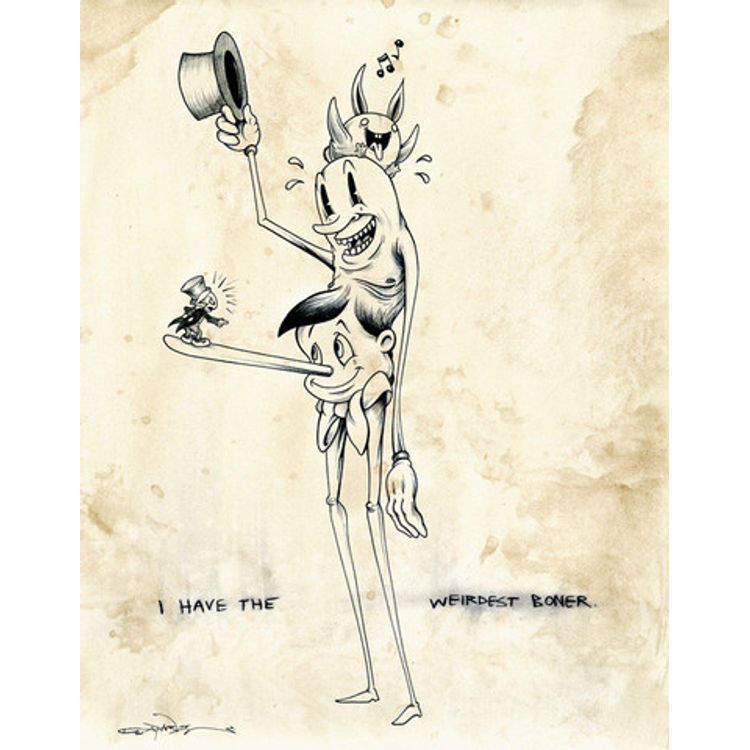 I HAVE THE WEIRDEST BONER #3 by Alex Pardee