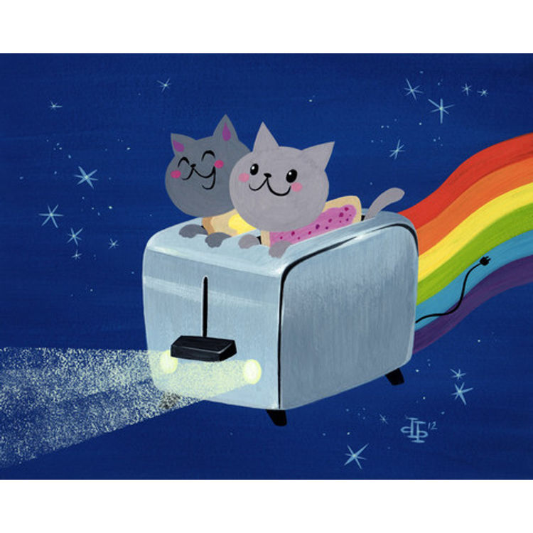 Space Toaster by Drake Brodahl