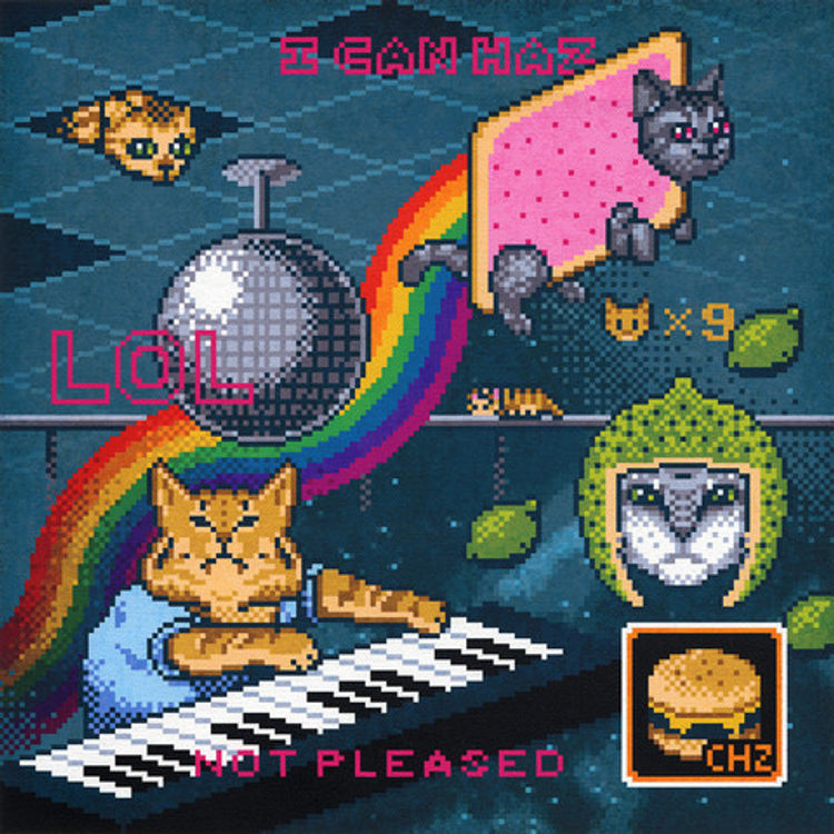 Caturday Night Fever! by Jude Buffum