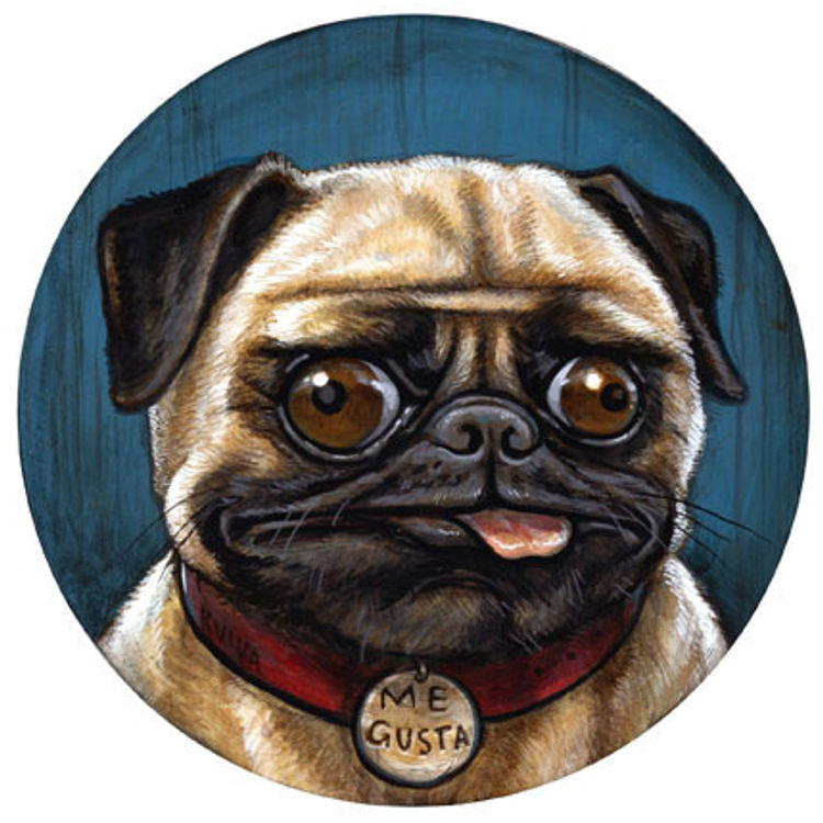 Pug Me Gusta by Kelly Vivanco