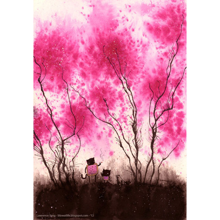 Nyan Cats by Lawrence Yang