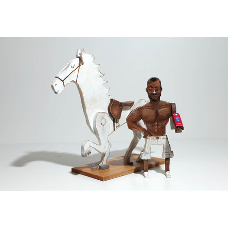 Old Spice-Guy & Wild Horse by Mick Minogue