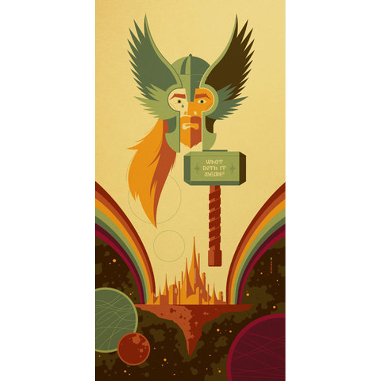 Double Rainbow Bridge by Tom Whalen