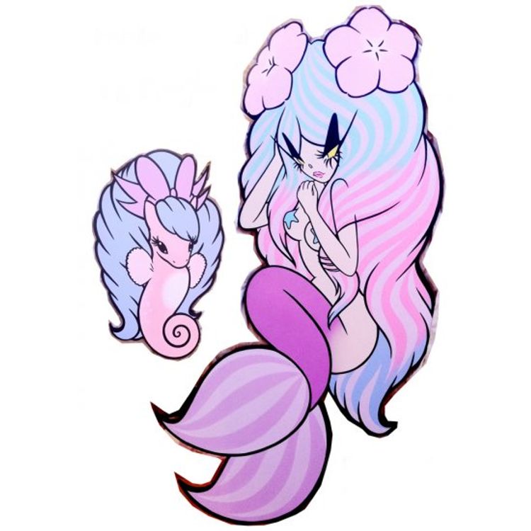 Merslut with Pony by Bei Badgirl